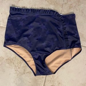 Kortni Jeane XXL Cascade bottoms blue stars